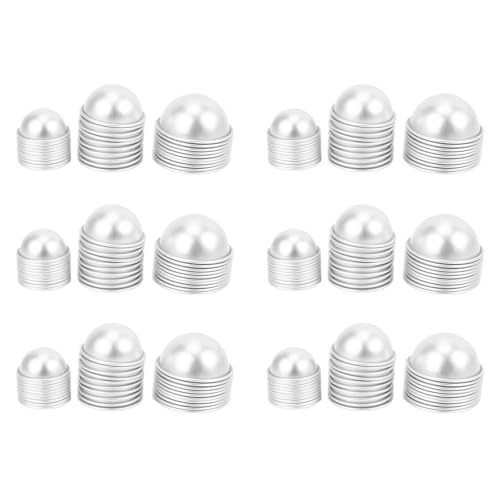 Booso 180 Stuecke Ball Form Set, 3 Groesse Form & Badebomben Druecken Fuer DIY Zubehoer von Booso