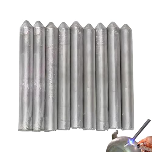 Booso Low Temperature Universal Welding Rods,Easy Welding Electrode Aluminum Rod, Metal Universal Welding Wire, Universal Welding Rods, Easy Melt for Aluminum Rods-30Pcs von Booso