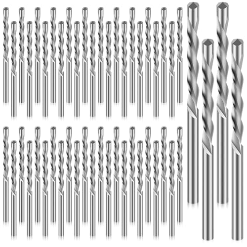 Booso Trockenbaubohrer, Trockenbau-Führungsspitzen-Schneidbits, 1/8 Trockenbau-Schneidbits, Spiralsägespitzen-Schneidbits für die Holzbearbeitung A von Booso