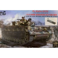 Workable Track Links - Pz.Kpfw.III/IV Late(40cm) von Border Model