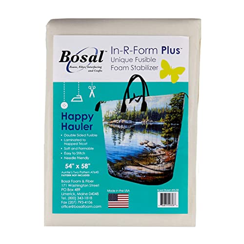 Bosal 0675577 In-R-Form Plus Unique Fusible Foam Stabilizer Stoff, Textil, Wei, Each von Bosal