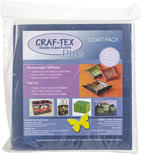 Bosal Craf-Tex Plus Double-Sided Fusible Foam Craft Pack-20"X36" von Bosal