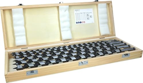 Bosch 6x PRO Wood Holzschlangenbohrer-Set (für Weichholz, Hartholz, Ø 10,0, 12,0, 14,0, 16,0, 18,0, 20,0 mm, Professional Zubehör Bohrmaschine/Schrauber) von Bosch