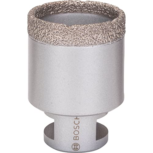 Bosch 1x PRO Multi Material Diamanttrockenbohrkronen für 22,23‑mm-Bohrung und kleine Winkelschleifer (für Fliesen, Harte Fliesen, Ø 45 mm, Professional Zubehör Kleiner Winkelschleifer) von Bosch