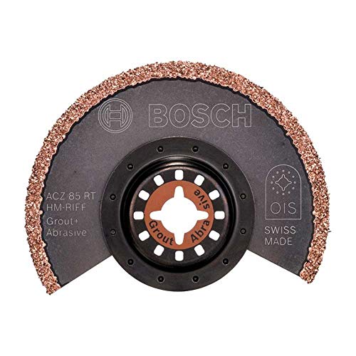 Bosch Accessories Professional 1x Segmentsägeblatt ACZ 85 RT3 (für Mörtel, Körnung 30, Ø 85 mm, Zubehör Multifunktionswerkzeug) von Bosch