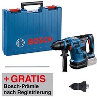 AKTION: BOSCH Professional GBH 18V-34 CF Akku-Bohrhammer-Set 18,0 V, ohne Akku mit Prämie nach Registrierung von Bosch Professional