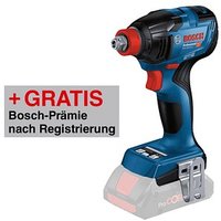 AKTION: BOSCH Professional GDX 18V-210 C Akku-Schlagbohrschrauber 18,0 V, ohne Akku mit Prämie nach Registrierung von Bosch Professional