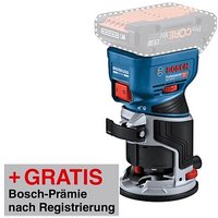 AKTION: BOSCH Professional GKF 18V-8 Akku-Kantenfräse 18,0 V, ohne Akku mit Prämie nach Registrierung von Bosch Professional