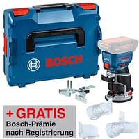 AKTION: BOSCH Professional GKF 18V-8 Akku-Kantenfräse-Set 18,0 V, ohne Akku mit Prämie nach Registrierung von Bosch Professional