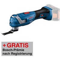 AKTION: BOSCH Professional GOP 18V-34 Akku-Multifunktionswerkzeug 18,0 V, ohne Akku mit Prämie nach Registrierung von Bosch Professional