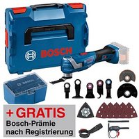 AKTION: BOSCH Professional GOP 18V-34 Akku-Multifunktionswerkzeug-Set 18,0 V, ohne Akku mit Prämie nach Registrierung von Bosch Professional