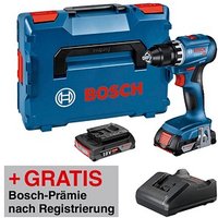 AKTION: BOSCH Professional GSR 18V-45 Akku-Bohrschrauber-Set 18,0 V, mit 2 Akkus mit Prämie nach Registrierung von Bosch Professional