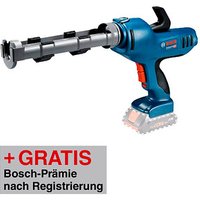 AKTION: BOSCH Professional GCG 18V-310 Akku-Kartuschenpistole bis 310,0 ml 18,0 V mit Prämie nach Registrierung von Bosch Professional