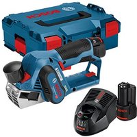 BOSCH Professional GHO 12V-20 Akku-Hobel 12,0 V, mit 2 Akkus von Bosch Professional