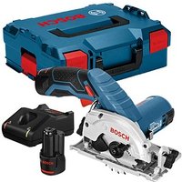 BOSCH Professional GKS 12V-26 Akku-Handkreissäge-Set 12,0 V, mit 2 Akkus von Bosch Professional