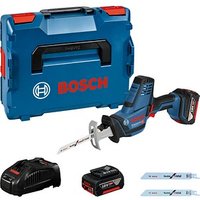 AKTION: BOSCH Professional GSA 18V-LI C Akku-Säbelsäge Set 18,0 V, mit 2 Akkus mit Prämie nach Registrierung von Bosch Professional