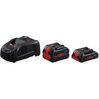 BOSCH Professional Werkzeugakku mit Ladegerät Starter Set 18V Li-Ion 1 x 4,0 + 1 x 5,0 Ah von Bosch Professional