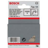 1.000 BOSCH Tackerklammern Typ 53 4 mm von Bosch