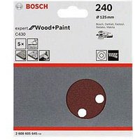 5 BOSCH C430 Expert for Wood and Paint Schleifblätter 240 von Bosch