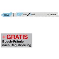 5 BOSCH T 118 A Stichsägeblätter von Bosch