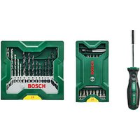 BOSCH 25+15+1 Mini-X-Line Sets plus Griff Bohrer- und Bit-Set, 41-teilig von Bosch