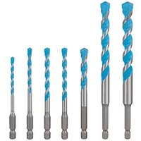 BOSCH EXPERT HEX-9 Multi Construction Mehrzweckbohrer-Set, 7-teilig von Bosch