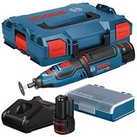 BOSCH Professional GRO 12V-35 Akku-Rotationsschneider 12,0 V, mit 2 Akkus von Bosch Professional