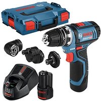 BOSCH Professional GSR 12V-15 FC Akku-Bohrschrauber-Set 12,0 V, mit 2 Akkus von Bosch Professional