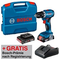 AKTION: BOSCH Professional GSR 18V-45 Akku-Schrauber-Set 18,0 V, mit 2 Akkus mit Prämie nach Registrierung von Bosch Professional