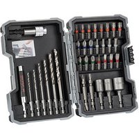 BOSCH HSS-G Bohrer- und Bit-Set, 35-teilig von Bosch