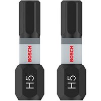 BOSCH PRO Hex Impact Bits, H5, 2 St. von Bosch