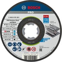 BOSCH Trennscheibe PRO Stainless Steel and Metal X-Lock von Bosch