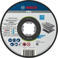 BOSCH Trennscheiben PRO Stainless Steel and Metal X-Lock von Bosch