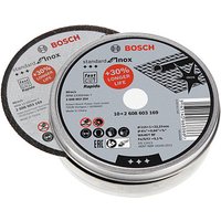 10 BOSCH Trennscheiben Standard for Inox von Bosch