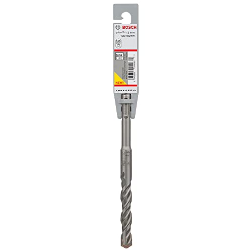 Bosch Accessories Professional Hammerbohrer SDS plus-3 (für Beton, 13 x 100 x 160 mm, Zubehör Bohrhammer) von Bosch