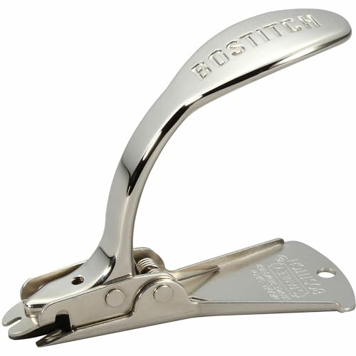 Bostitch Heavy Duty & Carton Staple Remover, Built in Staple Shield, Wear- Resistant Nickle Plated Finish Chrome | Chrome Heavy Duty | 5.25 x 2 x 3.5| von Bostitch