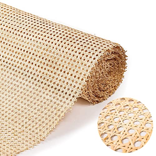 BotaBay natürliches Rattan-Gurtband 46 x 152cm Geflecht Wabengeflecht aus Stuhlflechtrohr für Möbel Heimdekoration von BotaBay