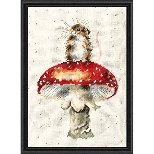 Gobelin-Stickkissen Set "Er ist ein Fun-Gi-Wand Tapiserie" von Bothy Threads The Home of Happy Stitching