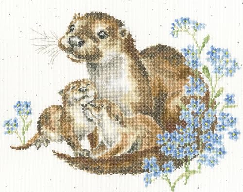 Bothy Threads Kreuzstich-Set nach Zählmuster, Otterly Adorable von Bothy Threads The Home Of Happy Stitching