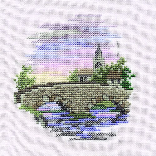 Derwentwater Designs BRIDGE Minuet ", Kreuzstich von Bothy Threads