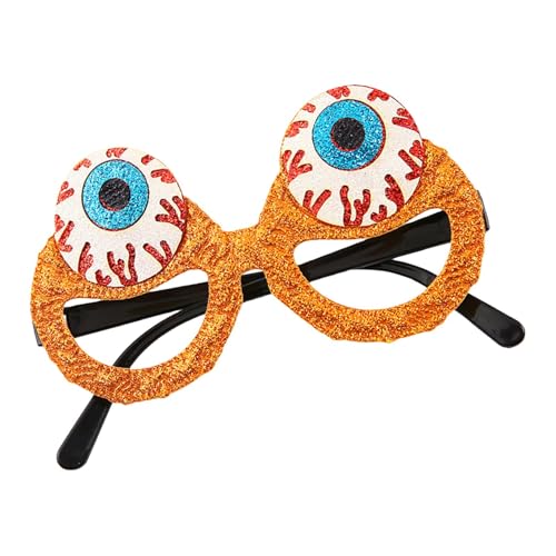 Botiniv Halloween Brillengestell,Halloween Augapfelbrille - Lustige Augapfel-Augenbrillen-Partybrillen,Gruselige Augapfelbrille, Halloween-Cosplay-Zubehör für Kinder, und Mädchen von Botiniv