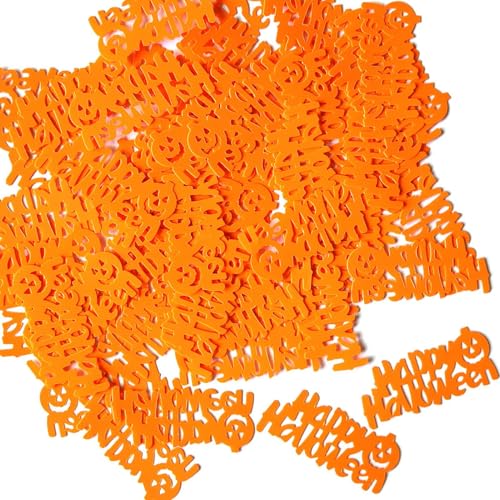 Botiniv Tischstreukonfetti,Halloween Glitzerkonfetti - Halloween Konfetti - PVC-Pailletten-Konfetti-Trick-Party-Streusel-Konfetti-Dekorationen, 15 g von Botiniv