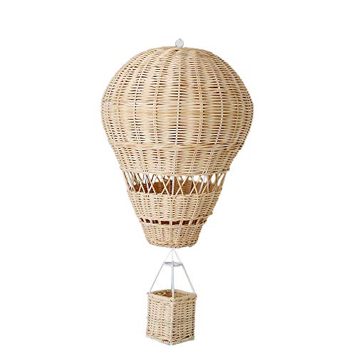 Handgeflochtener Rattan Heißluftballon Kinderzimmer Wanddekoration Böhmische Kinderzimmer Foto Requisiten von Bottam