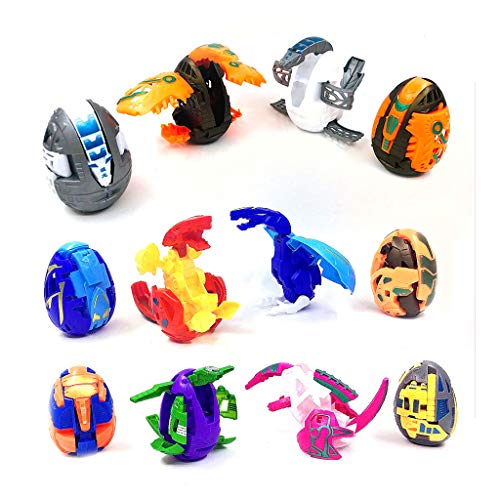 Bottone Dinosaurier Eier Deformations Roboter Spielzeug Automatische Transformation Pädagogisches Geschenk Für Kinder von Bottone