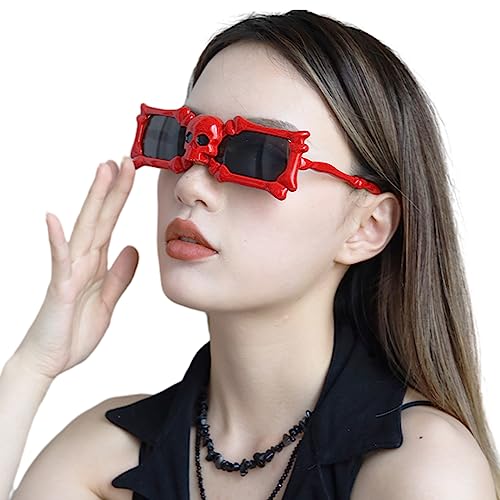 Lustige Halloween-Brille, Party-Cosplay-Brille, Dekoration, Zubehör, dekorative Brille, Rahmen, Kostüm-Brillen von Bottone