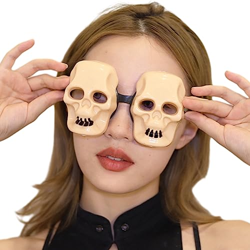 Lustige Halloween-Brille, Party-Cosplay-Brille, Dekoration, Zubehör, dekorative Brille, Rahmen, Kostüm-Brillen von Bottone