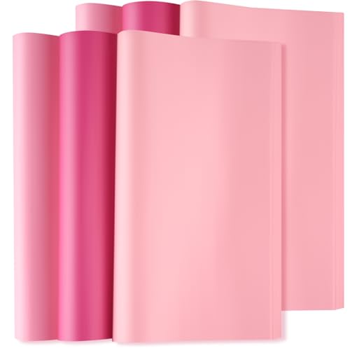 Bouiexye 120 Blätter Rosa Seidenpapier für Geschenktüten 50 x 37cm Seidenpapier Bulk Weihnachten seidenpapier verpackungsmaterial für Geschenkpapier Füller Blumen Geburtsta Hochzeit Dekor von Bouiexye