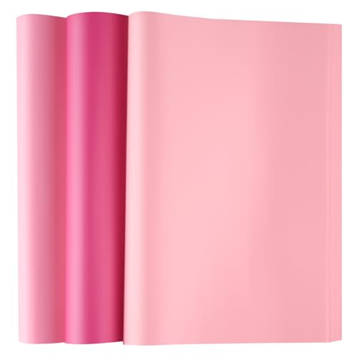 Bouiexye 60 Blätter Rosa Seidenpapier für Geschenktüten 50 x 37cm Seidenpapier Bulk Weihnachten seidenpapier verpackungsmaterial für Geschenkpapier Füller Blumen Geburtsta Hochzeit Dekor von Bouiexye