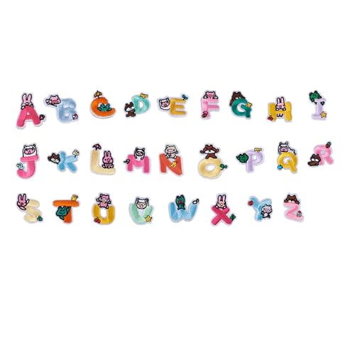 26 Stück Aufbügeln: Alphabet, Höhe zwischen 3 und 5 cm (02) von Boutique d'isacrea