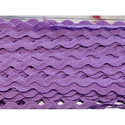 Krokettenband aus Polyester: Mauve, Breite 10 mm, Länge 2 m von Boutique d'isacrea